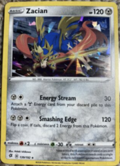 Zacian - 139/192 - Cracked Ice Holo Theme Deck Exclusive